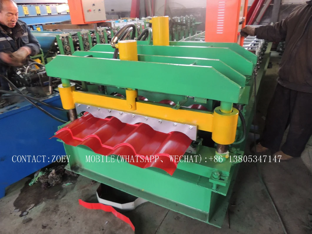 Metal Roof Ridge Cap Roll Forming Machine/Corrugated Roll Forming Machine