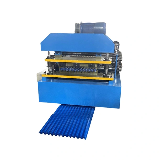 Hydraulic Security Door Frame Shutter Forming Machine Galvanized Rolling Shutter Machine Steel Strips Cold Roll Former