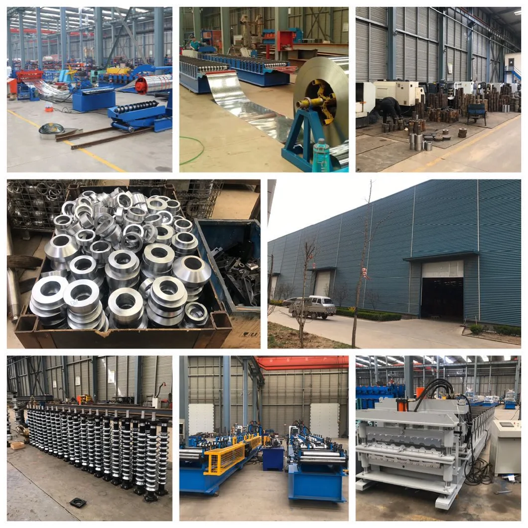 Cold Metal Aluminum Galvanized and Colored Corrugated Roofing Sheets Roll Forming Machine /Corrugated Roofing Sheets Making Roll Former Machine Factory Price