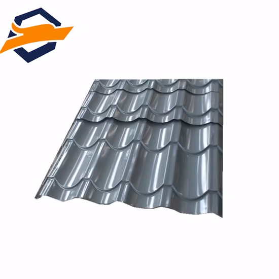 China Supply Roof Tiles Metal Sheet PPGI Corrugated Galvanized Roofing Sheet/Color Coated Galvanized Roofing