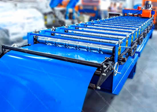 Automatischer Rollenformer mit Metallverriegelung für die Befestigung von Federdraht und Gewächshausfolie im Gewächshaus