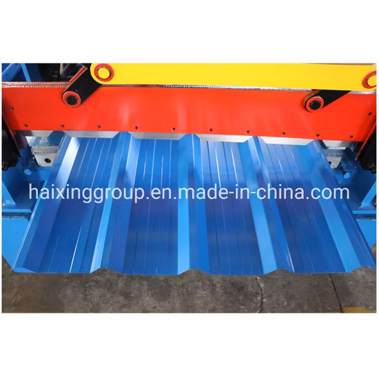 Doppeldeck-Rollfomer-Maschine für Metalldächer