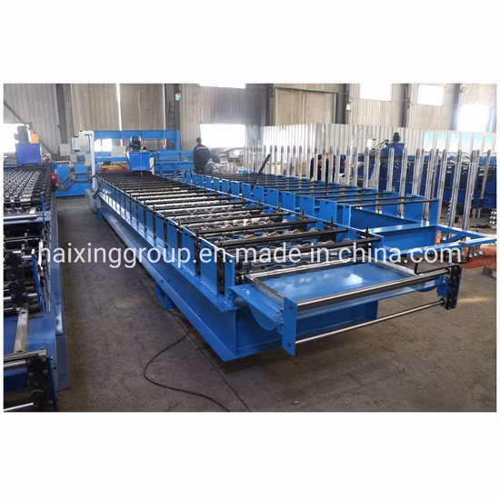 Doppeldeck-Rollfomer-Maschine für Metalldächer